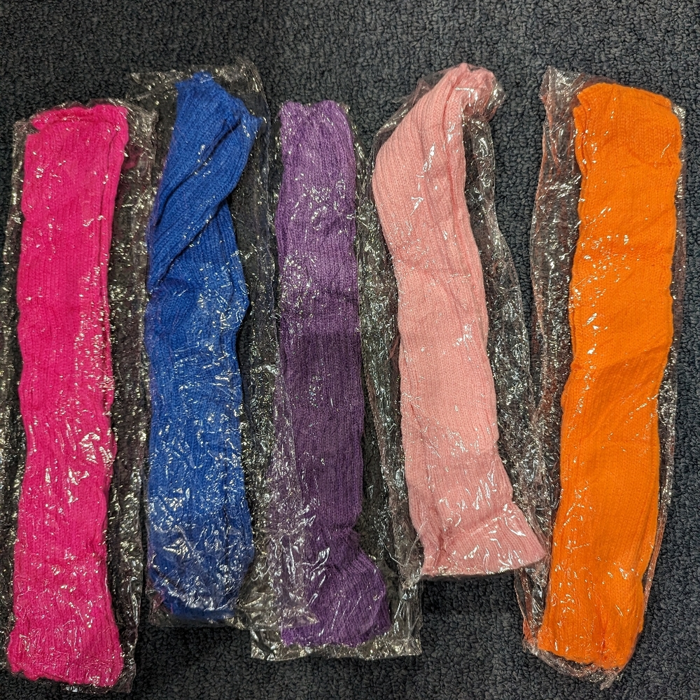 5 Pairs of Wrist Warmers